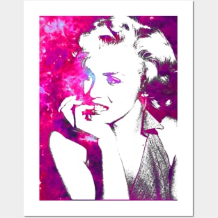 Marilyn Monroe Pink Candy Burst Posters and Art